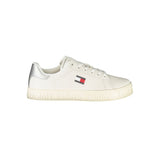 Tommy Hilfiger Bianco Polyurethane Women Sneaker