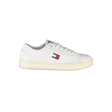 Tommy Hilfiger Bianco Polyurethane Women Sneaker