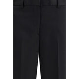 Lardini Black Wool Oves Aries Pants