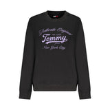 Tommy Hilfiger Black Cotton Women Sweatshirt