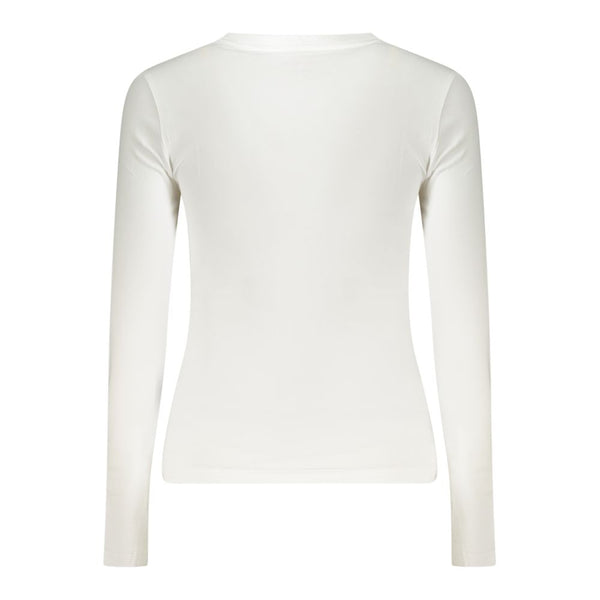 Guess Jeans Bianco Cotton Woman T-Shirt