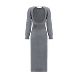 Givenchy Gray Cashmere Casual Dress