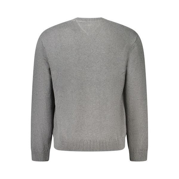 Tommy Hilfiger Grigio Cotton Men's Sweater