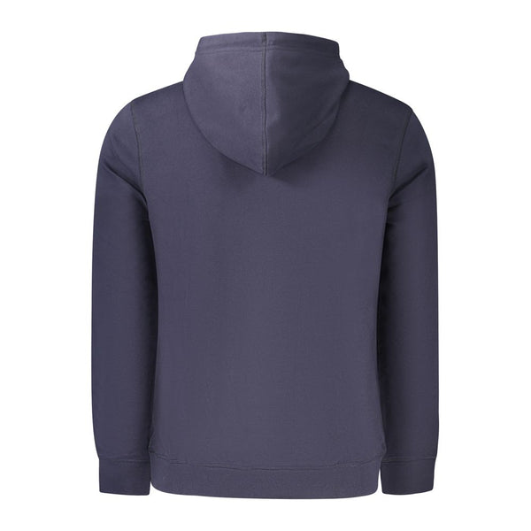 Hugo Boss Blue Cotton Men's Hoodie