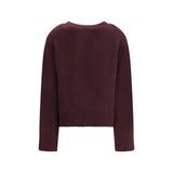 Lisa Yang Purple Cashmere Cardigan