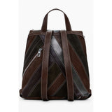 Desigual Marrone Poliuretano Women Backpack