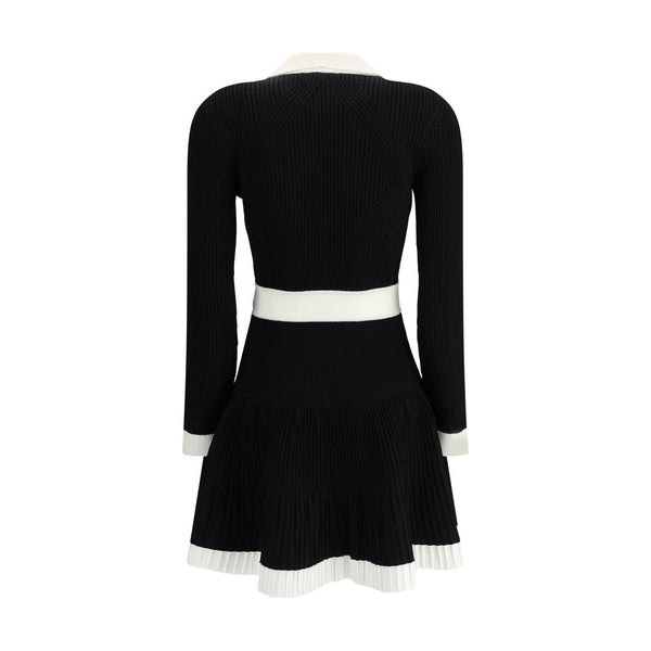 Balmain Black Viscose Casual Dress