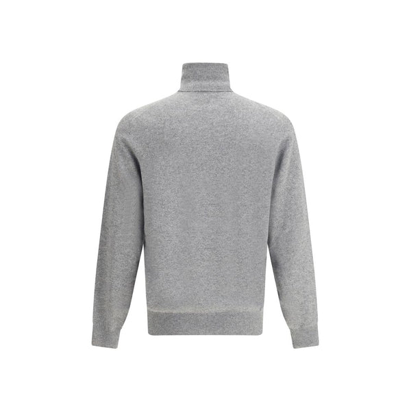 Brunello Cucinelli Gray Cashmere Cashmere Sweater