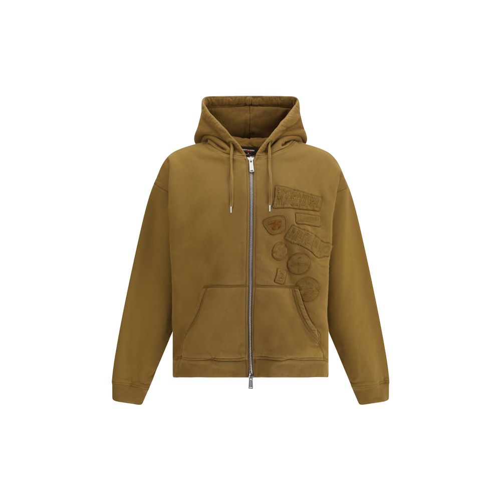 Dsquared² Brown Cotton Sweatshirt