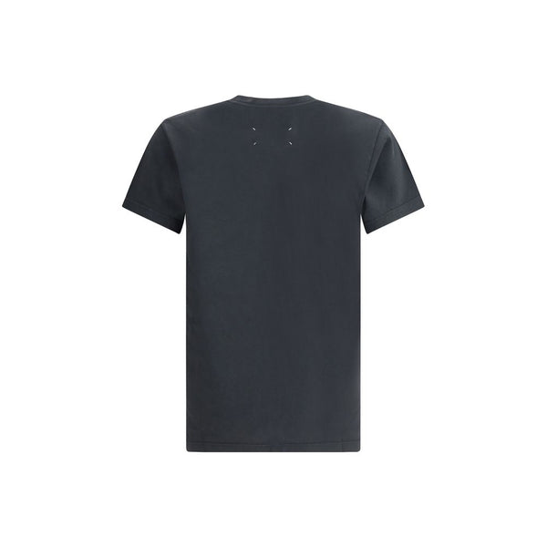 Margiela Black Cotton T-Shirt