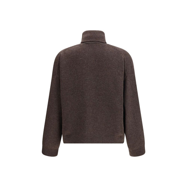 Brunello Cucinelli Brown Cashmere Turtleneck