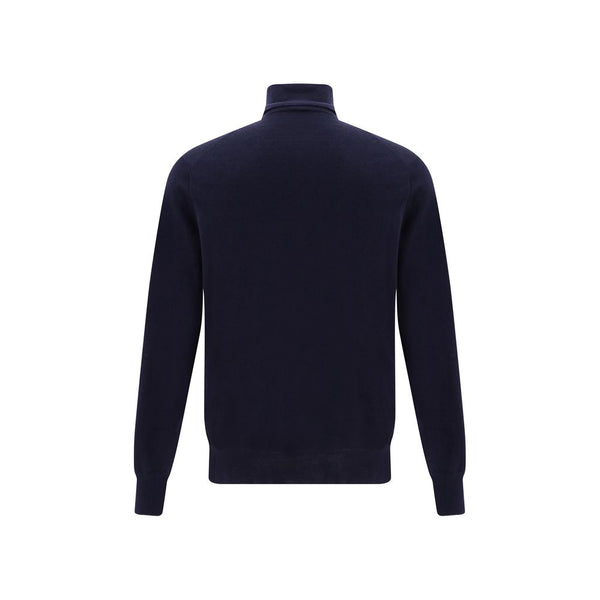 Brunello Cucinelli Blue Cashmere Cashmere Sweater