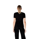EA7 Emporio Armani Black Cotton T-Shirt