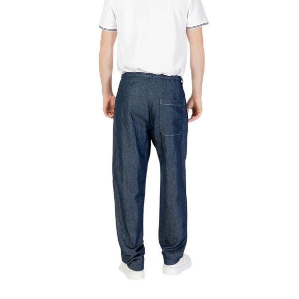 Replay Blue Cotton Casual Pants