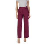 Street One Purple Viscose Casual Pants