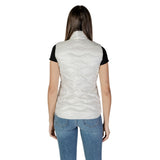 Blauer White Polyamide Sleeveless Jacket