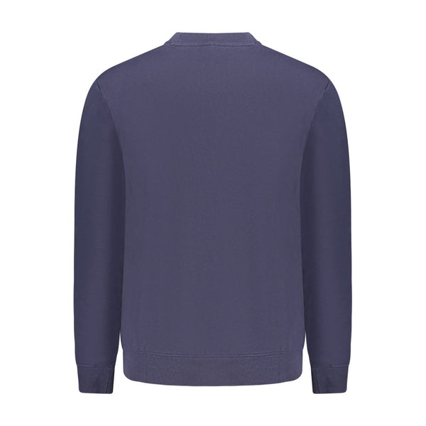 Napapijri Blue Cotton Men Sweatshirt