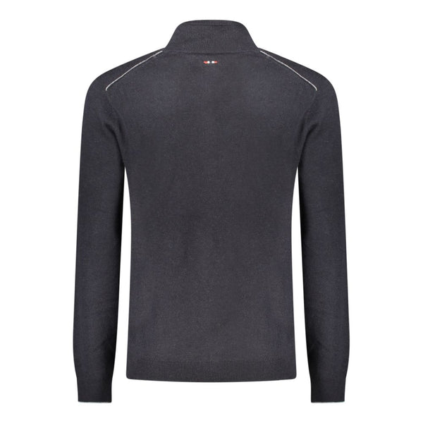 Napapijri Black Wool Mens Sweater
