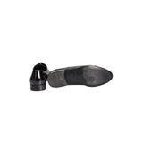 Roberto Pepe Luxury Black Leather Men Shoe