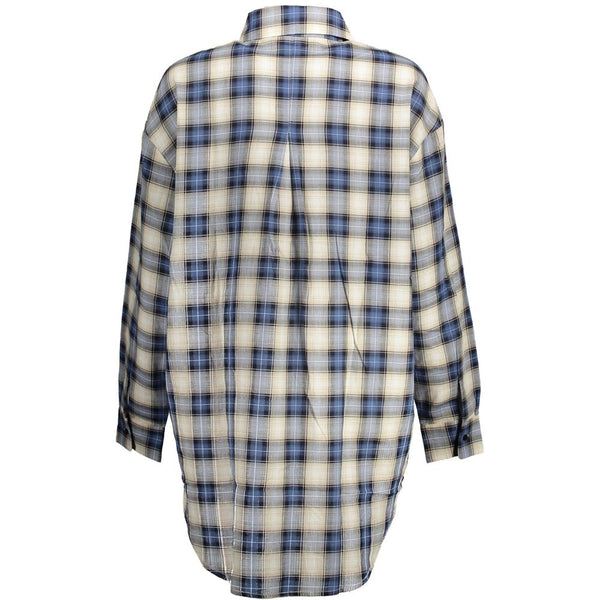 Desigual Blue Cotton Women Shirt