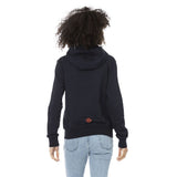 Mr&Mrs Italy Blue Cotton Women Sweatshirt