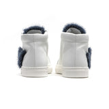 Mr&Mrs Italy White Leather Women's Sneaker