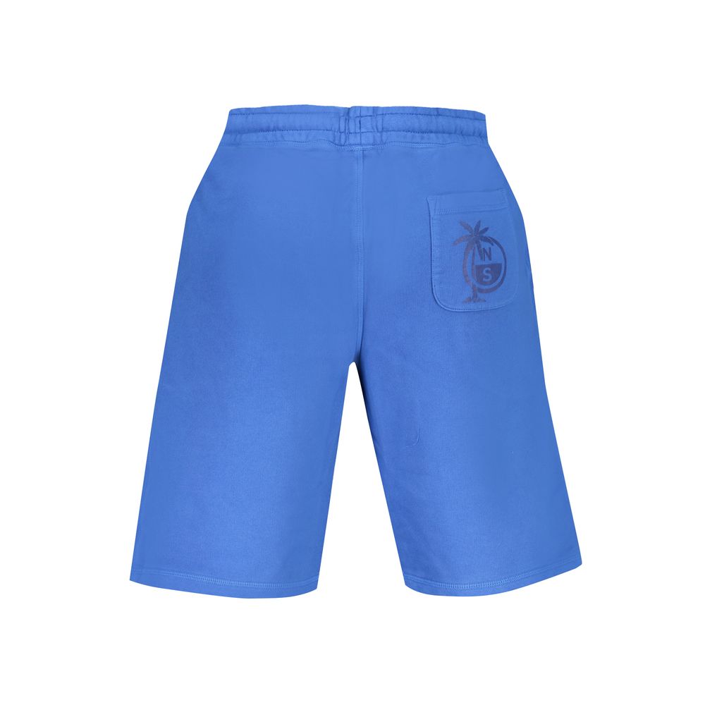North Sails Blue Cotton Men's Sweatpants