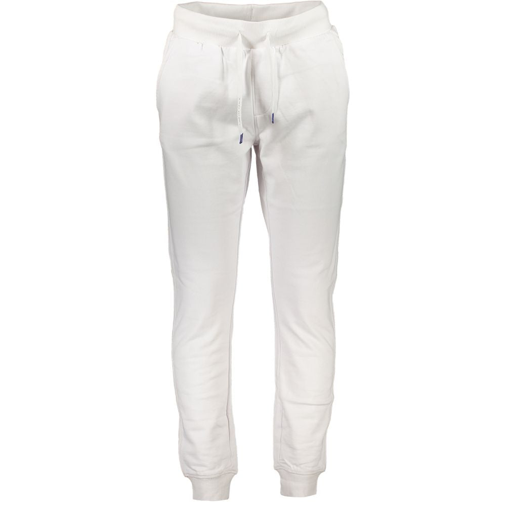 North Sails White Cotton Men's Sport Trouser