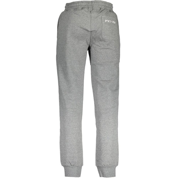 La Martina Gray Cotton Men's Sweatpants