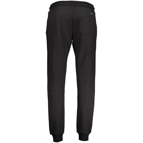 Cavalli Class Black Cotton Men's Sweatpants