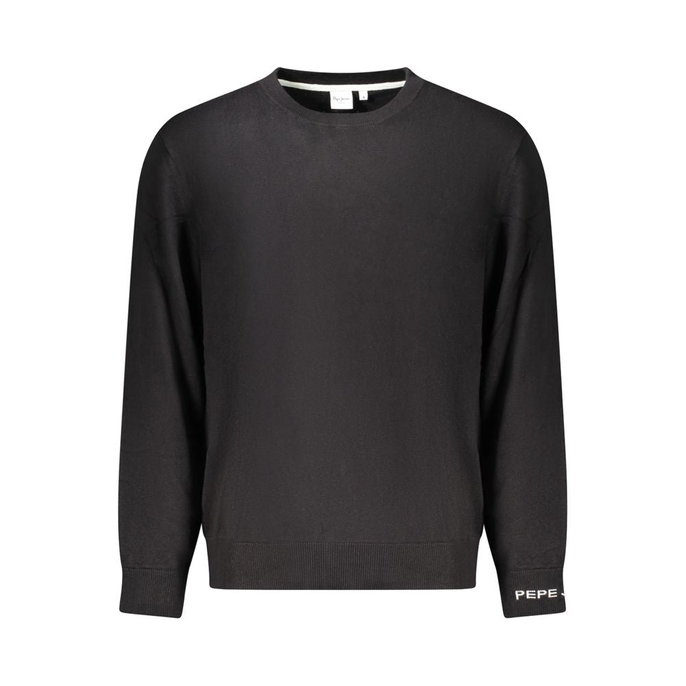 Pepe Jeans Black Cotton Men's Sweater