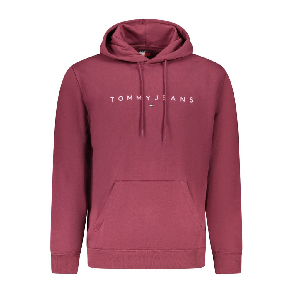 Tommy Hilfiger Red Cotton Men's Hoodie