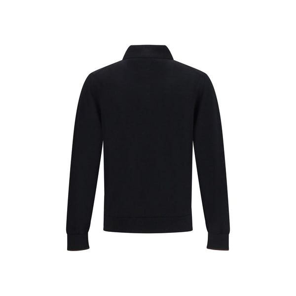 Cruna Black Wool Sweatshirt