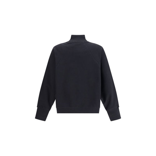 Balmain Black Cotton Sweatshirt