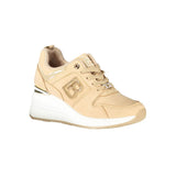 Laura Biagiotti Beige Polyester Women Sneaker