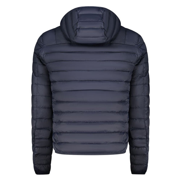 Cavalli Class Blu Polyester Men Light Jacket