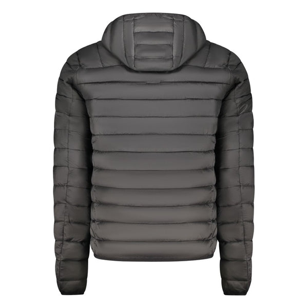 Cavalli Class Black Polyester Men's Light Jacket