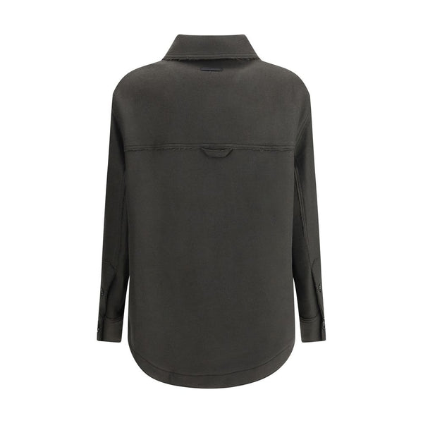 Ami Paris Gray Wool Clothing