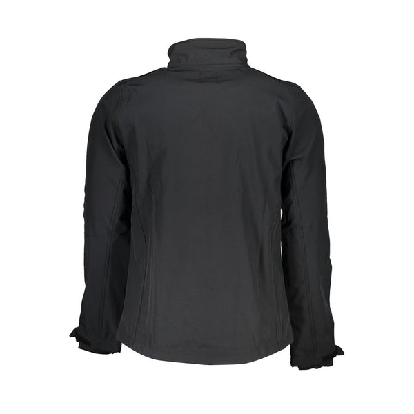 Gianmarco Venturi Black Polyester Men's Jacket