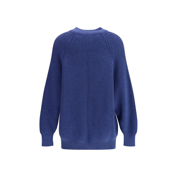 Ella Blue Merino Wool Sweatshirt