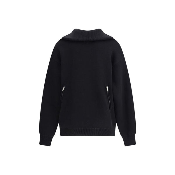 Balenciaga Black Cotton Sweatshirt