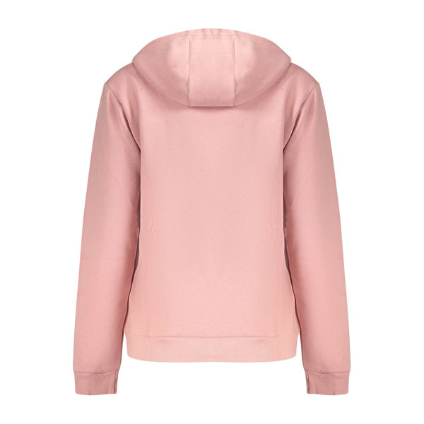 Norway 1963 Rosa Cotton Women Sweatshirt with Zip and Pockets