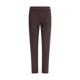 Avenue Montaigne Brown Polyamide Casual Pants