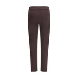 Avenue Montaigne Brown Polyamide Casual Pants