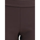 Avenue Montaigne Brown Polyamide Casual Pants