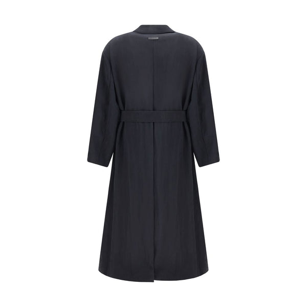 Fear Of God Black Lyocell Coat