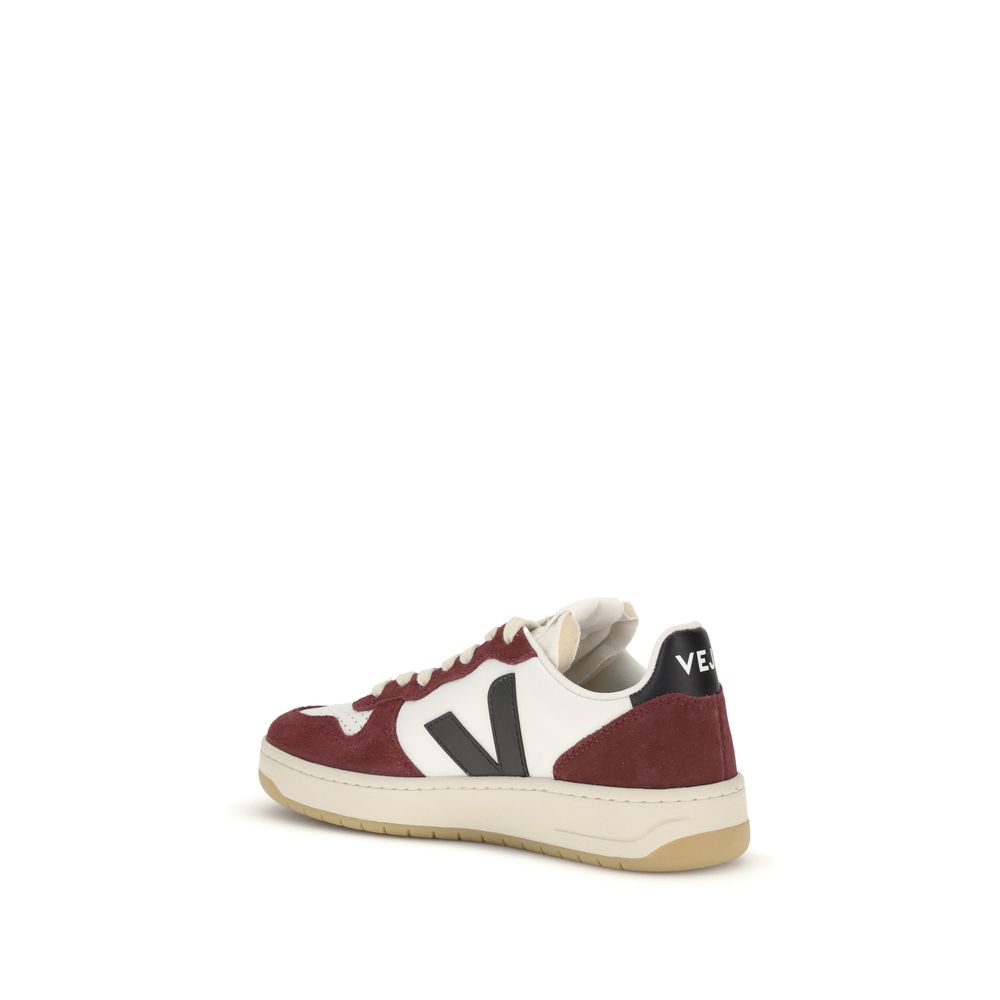 Veja Multicolor Leather Low Top Sneakers