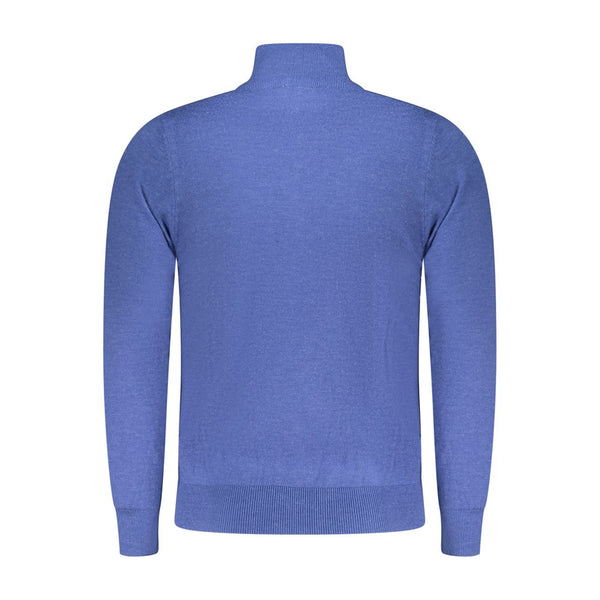 Rifle Blue Polyester Men's Sweater