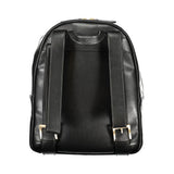 Mario Valentino Black Polyurethane Women's Backpack