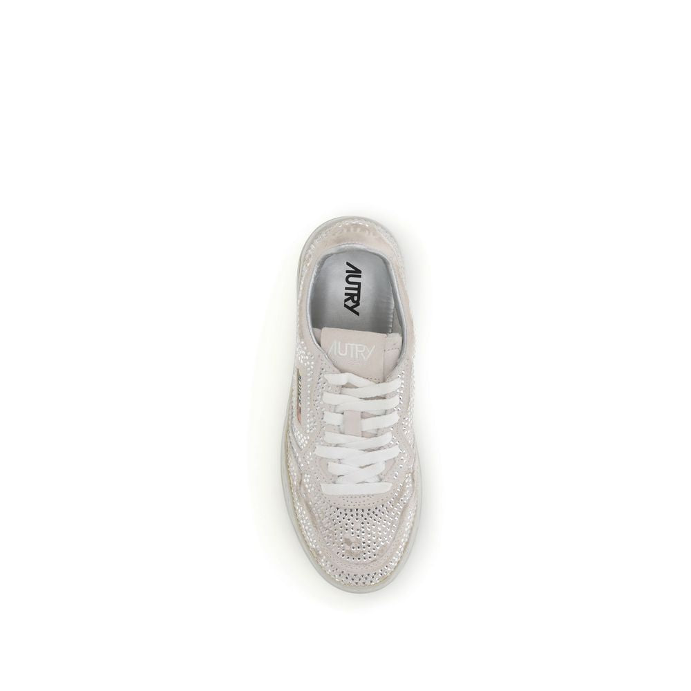 Autry White Rubber Low Top Sneakers